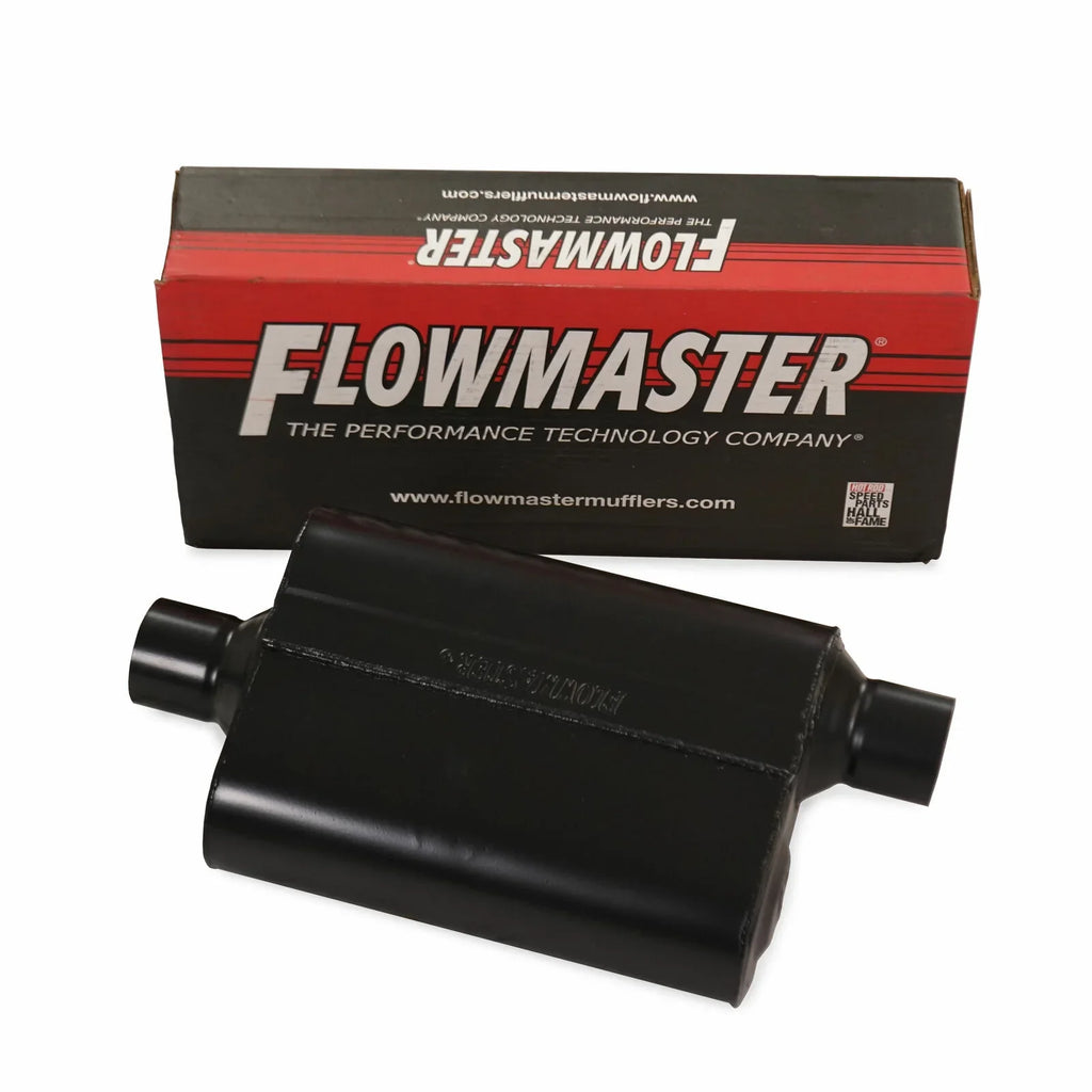 Dual Body Exhaust Series Exit Mopar SW Flowmaster 40 62-74 Car Kit B 2.5" Rear