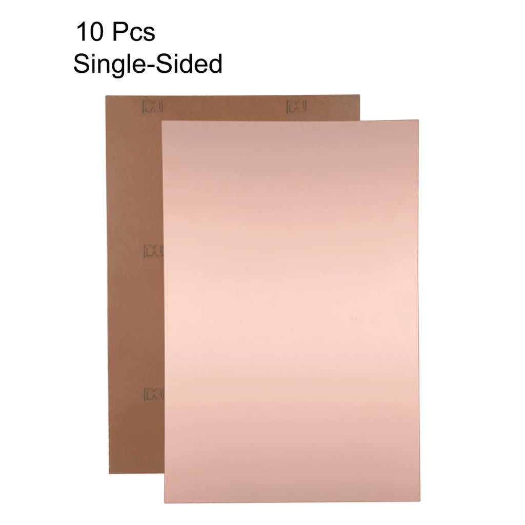10 Single-Sided Bakelite Thickness pcs 1.5mm PCB PCB Board 180x120mm Circuit Prototyping Laminate Board DIY Clad Copper