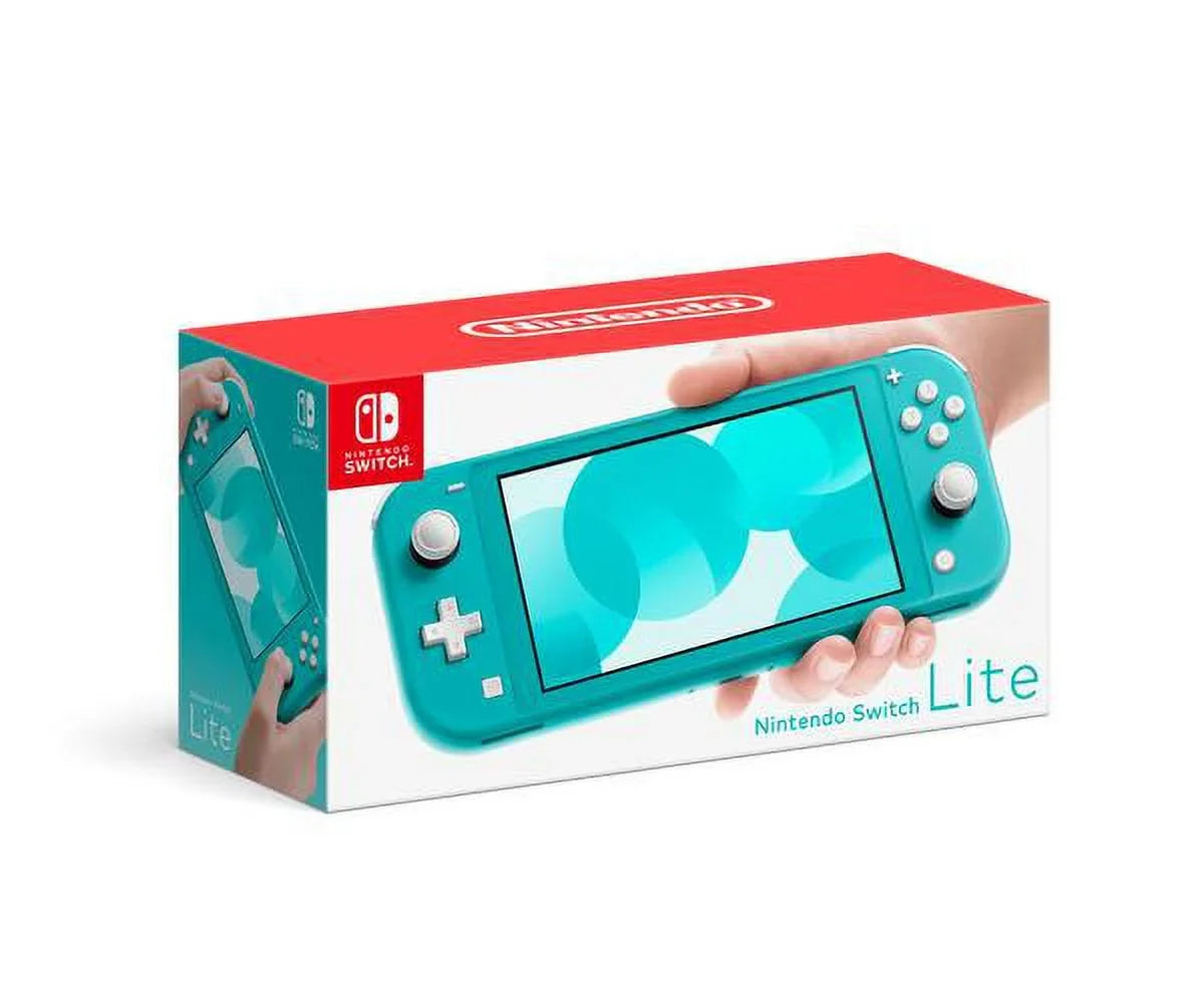 Brilliant Console Diamond Turquoise Nintendo with Pokemon Switch Lite Bundle