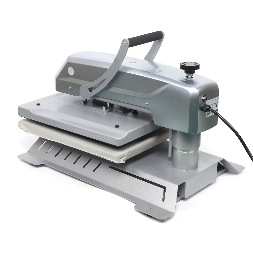 1 Inch 1600W Press 16x20 Combo Aiqidi 3 Transfer T-Shirt Machine Heat in Machine Away Swing Machine Clothing Transfer Heat Printing Sublimation
