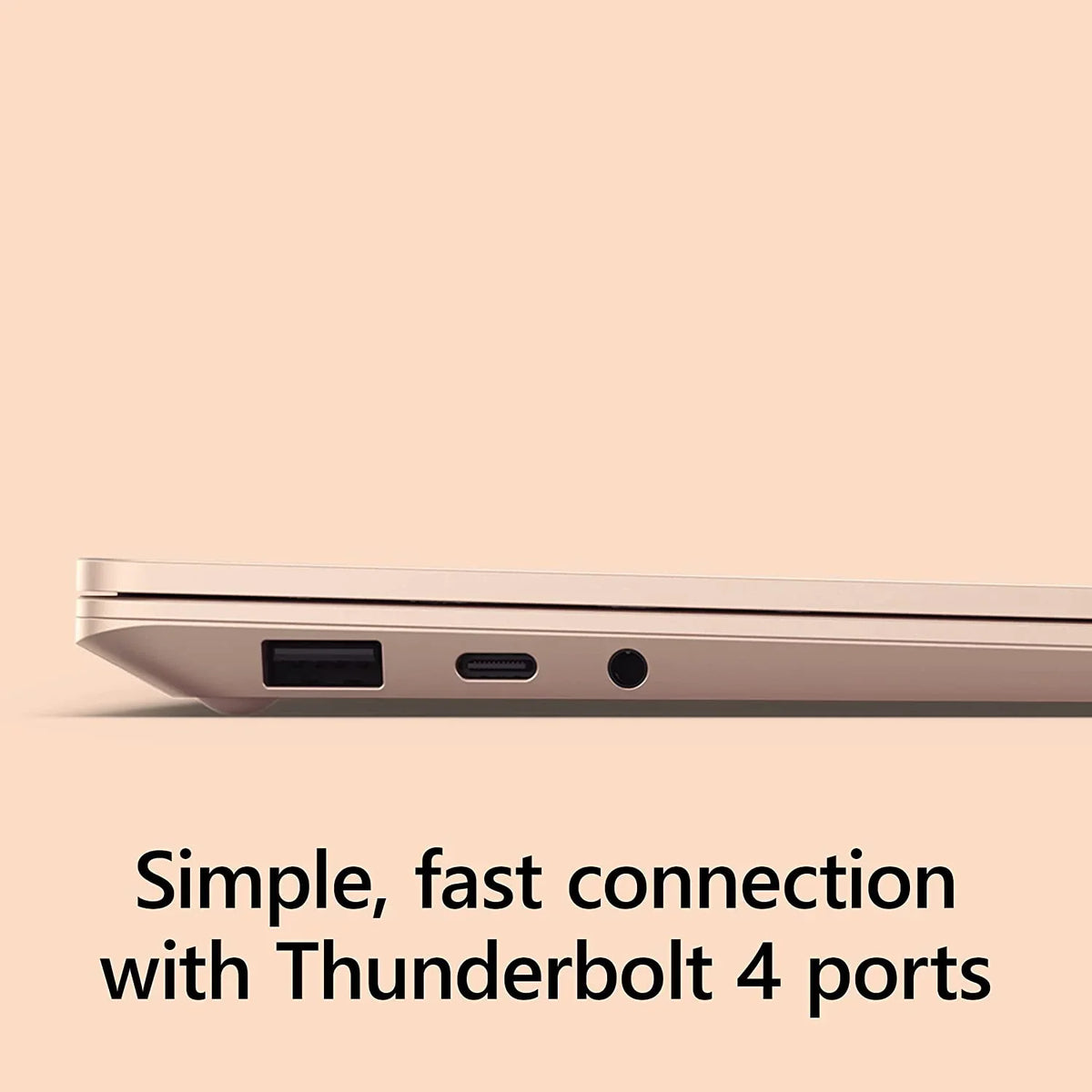 & 13.5" Storage 512GB with 11, Long Processor Fast 8GB Thin Sandstone Multi-Tasking, for Intel Microsoft 5 Laptop Lightweight, Life, Surface Screen, (2022), i5 Touch Windows Battery
