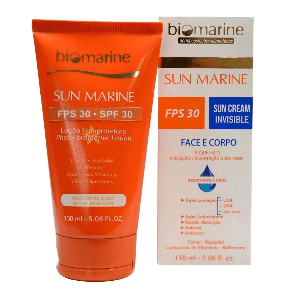 Marine oz 5.06 150ml / fl. Water-Resistant Sunblock SPF 30 Sun Biomarine