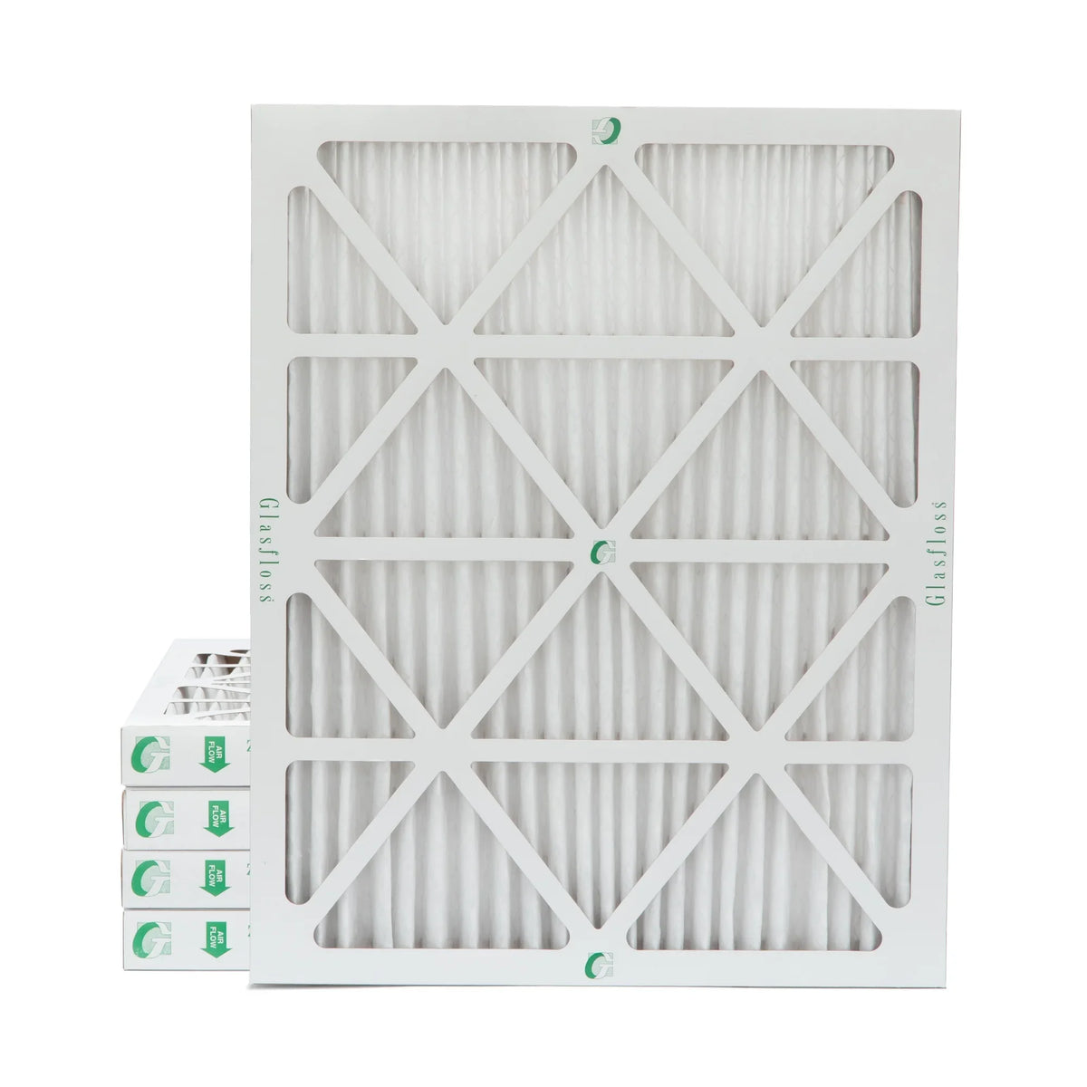 24-1/2 Quantity MERV Air ) HVAC 5 1-3/4 Pleated x 20x25x2 by 10 x Filters Glasfloss. ( 19-1/2 Exact Size: