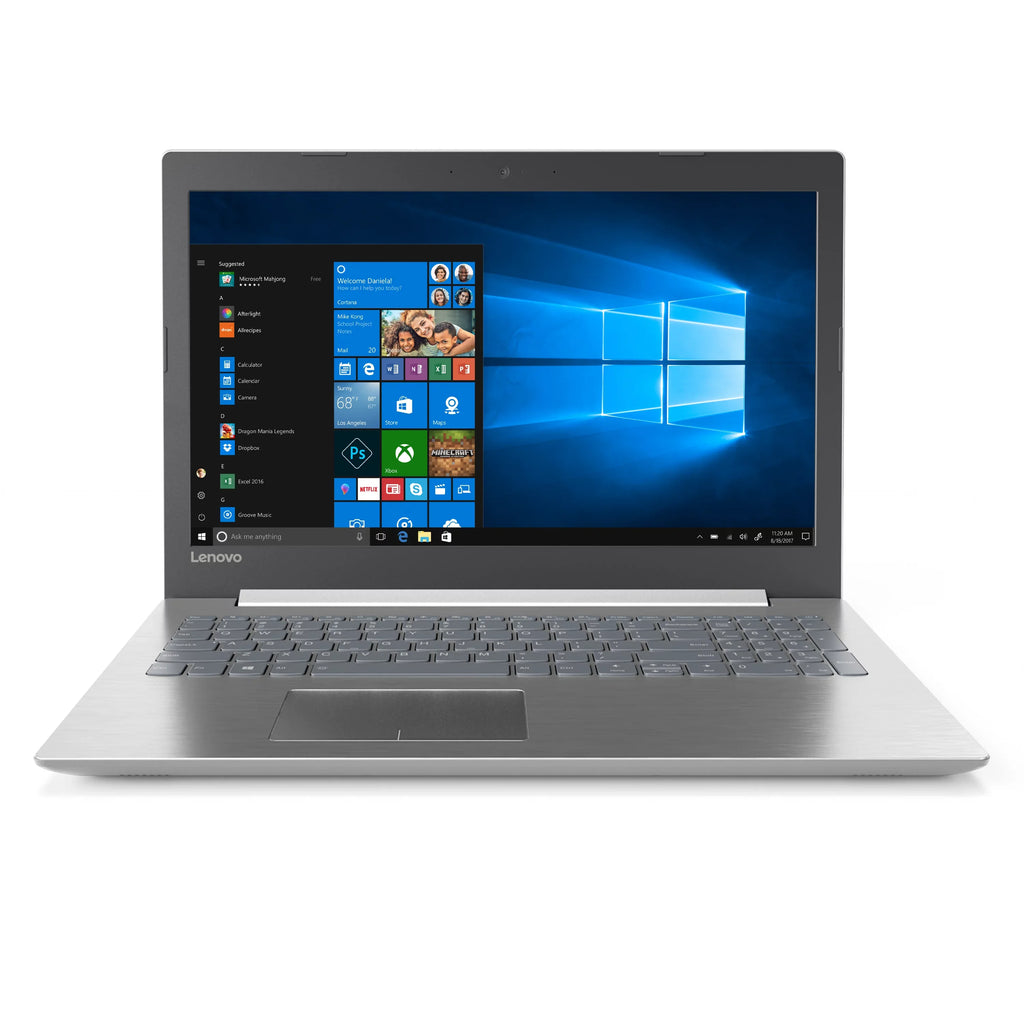 320, HDD, 15.6" 1TB 10, Ideapad Lenovo HD, Platinum A12-9720P, AMD RAM, WIN 8GB Grey