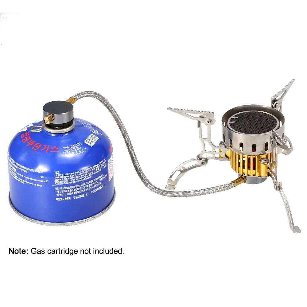 Ultralight Outdoor Collapsible for Cookout Backpacking Infrared Picnic Dcenta Gas Windproof Furnace Hiking Camping Portable