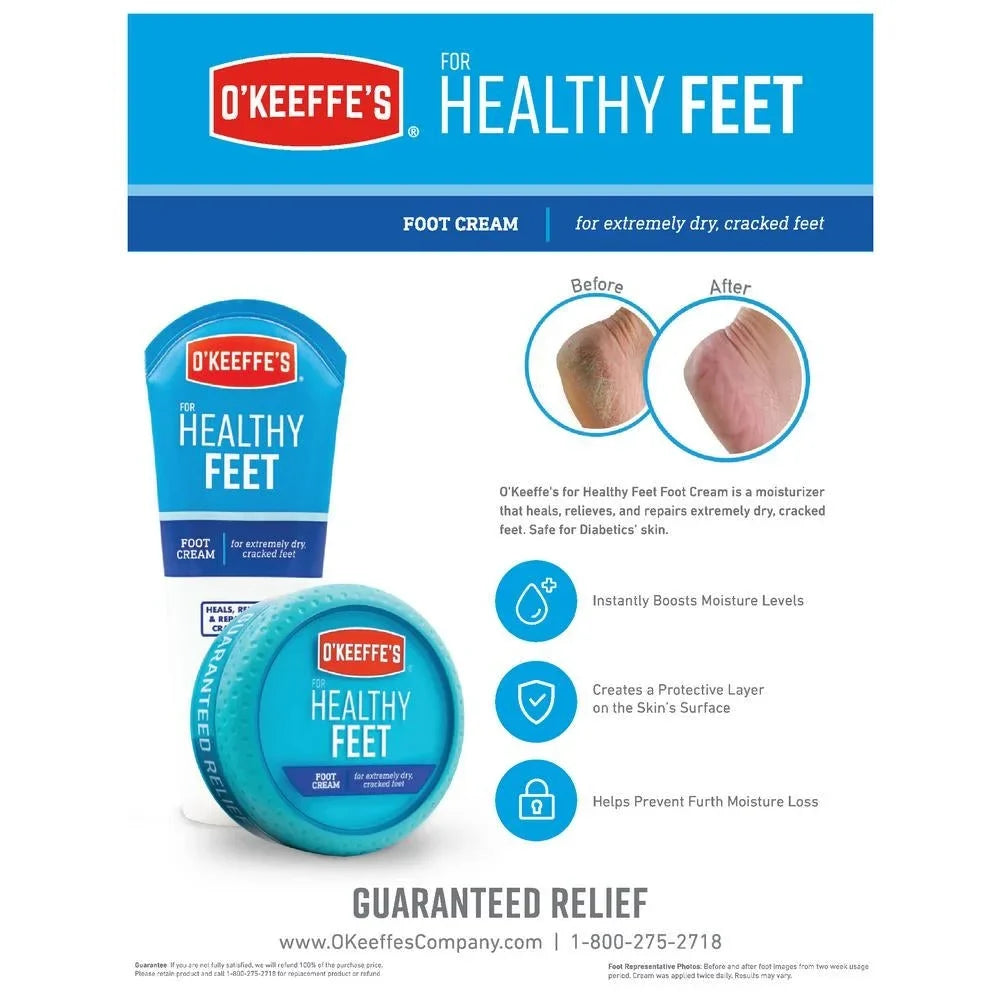 Foot (5-Pack) 3oz. Healthy Cream Feet