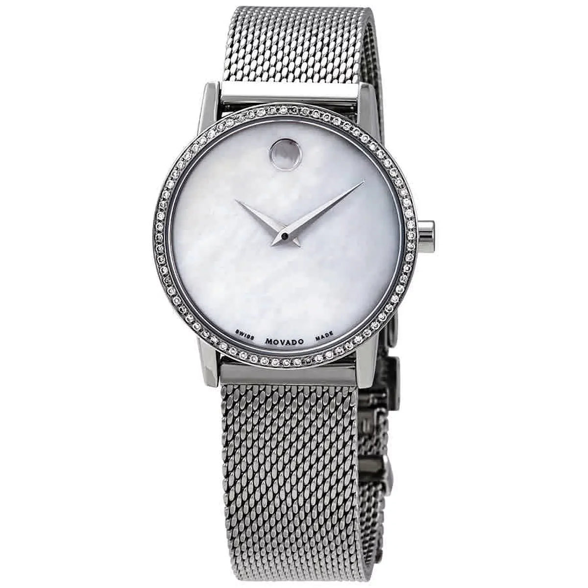 Pearl Classic Museum Mother Ladies of Dial Movado Watch 0607306