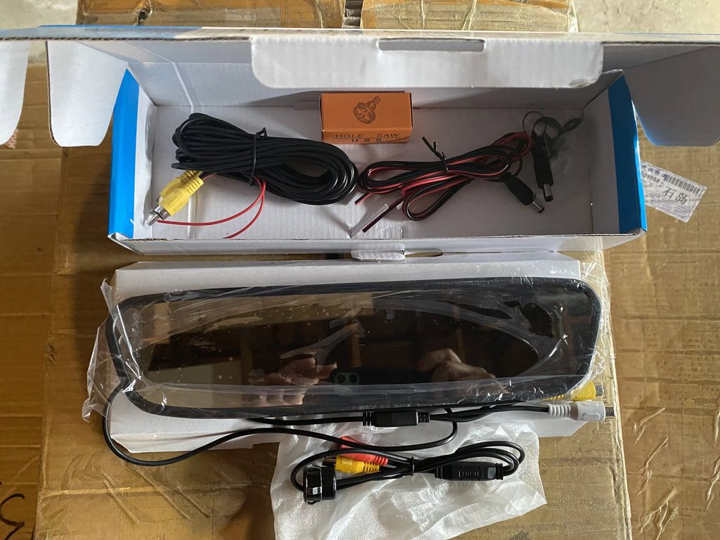 Rear JPH-4C303 Ignition 4inch W Canadamotorking Bracket Back To Camera, Camera, Up View Hold Wires Coil 4AMCA Mirror