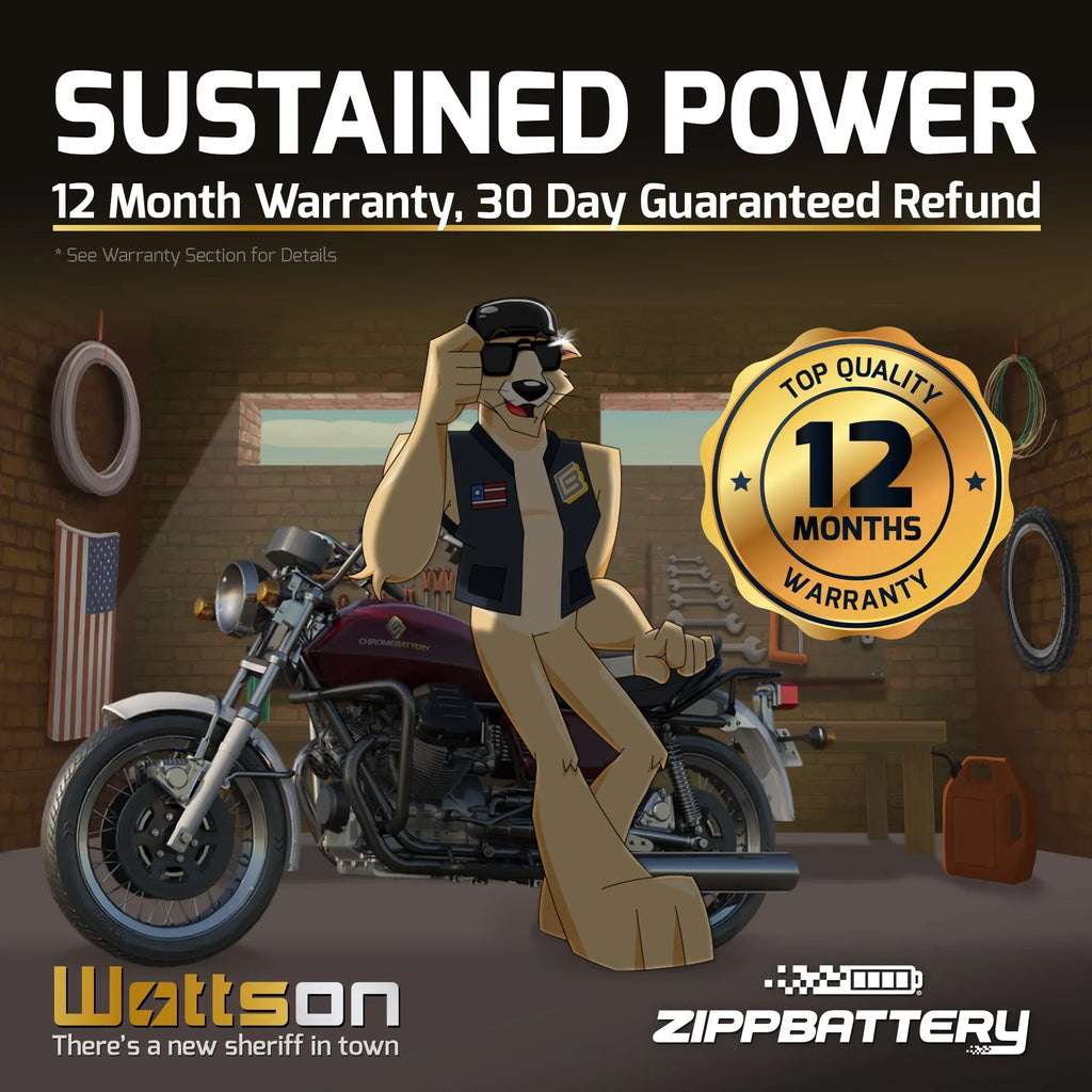 for 12 Elite Honda 85'-86' (9-BS Scooter Volt,8 120 Battery CCA) Ah, YTX9-BS Ch150 150cc Zipp Battery