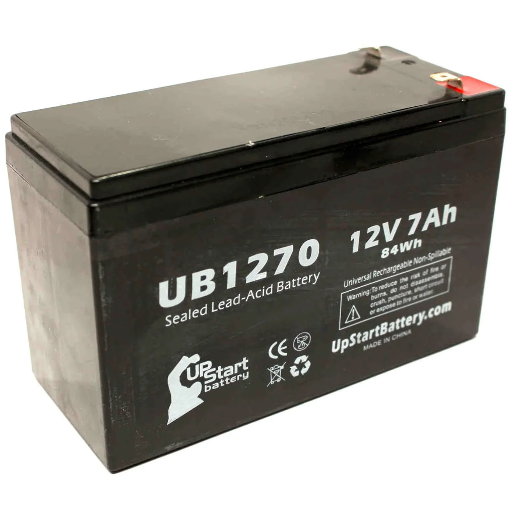 AGM, - 7000mAh, Battery Compatible - (12V, 2000 F1 Adapters F2 F1 to Lead Includes Acid UB1270 Pack Universal - 2x Replacement Sealed SURT2000XLI Battery SMART-UPS 4 Terminal, APC 7Ah, SLA) Terminal