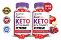 Extreme 120 Pure Supplement Gummies Dietary Keto Gummys Pack) (2 Slim ACV 2000mg