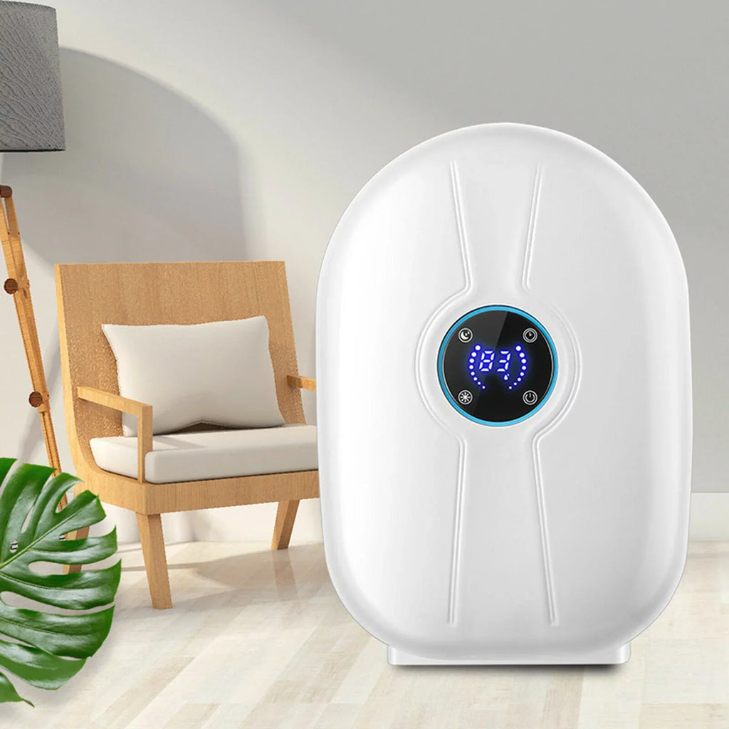 Absorber Home Dehumidifier Control Mini Dryer with Air 500ml Remote Portable Fichiouy White Mute Moisture