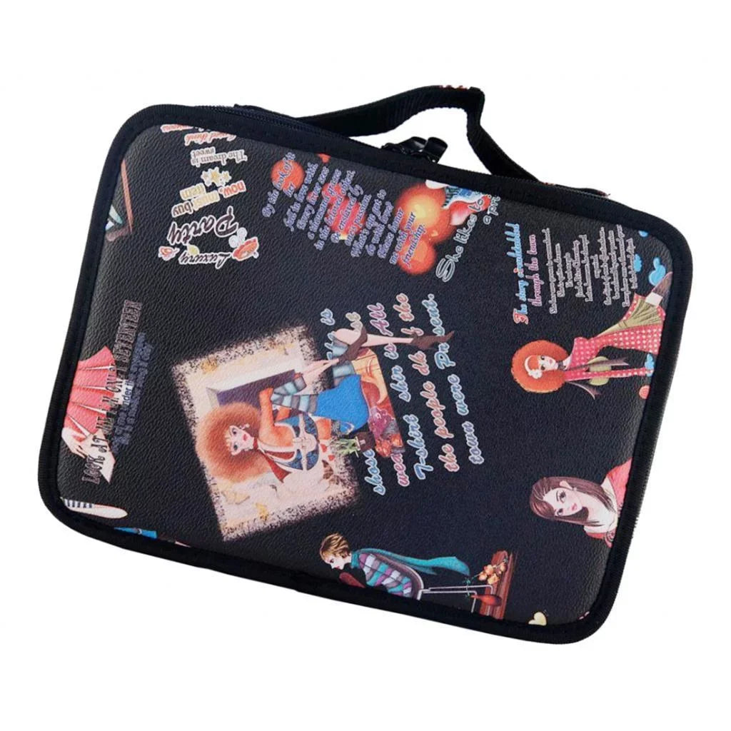 Hairdressing Beauty Cosmetics Storage Hairdresser Bag Multi-functional Carrying Professional Organizer Holder Mobile Case, Tools Hair Large