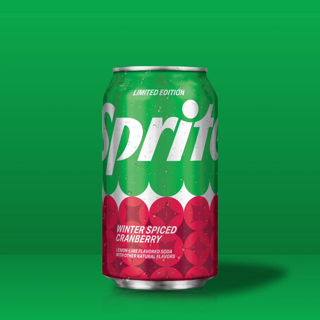 Sprite Pack Winter Cans 12 12 oz, fl Spiced Pop, Soda Cranberry