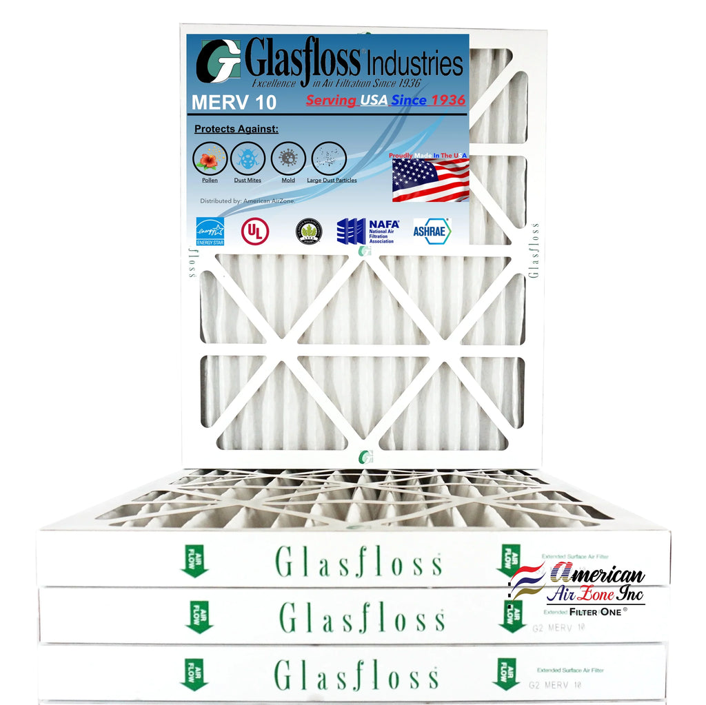 '- or 2" Office - In - Air Pleated Filter of 24x28x2 Glasfloss Filter 4) or The Made 10 Filter AC - Home MERV HVAC - - Furnace Air (Pack USA. Air