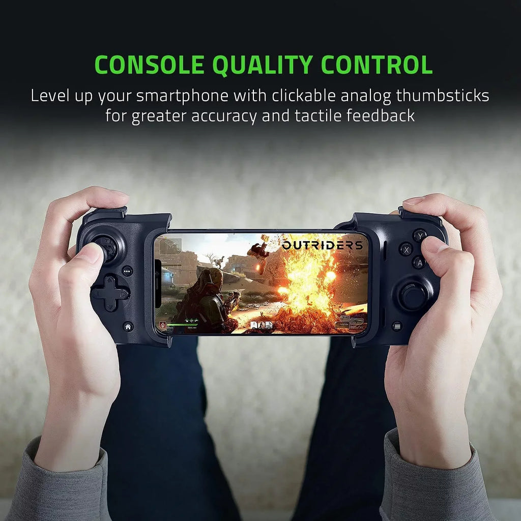 Axtion Electric Used Bolt for - - iOS Bundle Kishi kit - Black Cleaning Controller Gaming With Razer