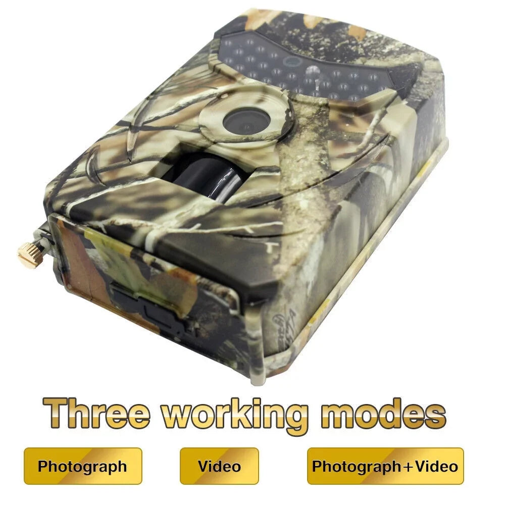 1080P, Wildlife Security, Hunting Included) Trail Card NOT Camera Monitor, Camera,DFITO Infrared Farm Waterproof Trail Wildlife (SD 12MP, Monitoring, Home Monitor, Hunting