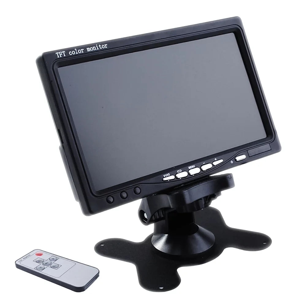 Reverse Backlight 7" for LCD TFT Rear Color (Black) Camera Car DVD HD Car Camera Mirror Backup Serveillance View Monitor