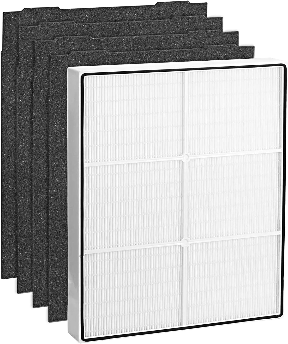 Pre-Carbon AP510 1183054K, and AP300, SCREENTRONICS AP450, Part# 8171434K, Filters for Compatible Series Filter Whirlpool HEPA Purifiers AP350, Whispure Replacement 1183054 for 4 Air