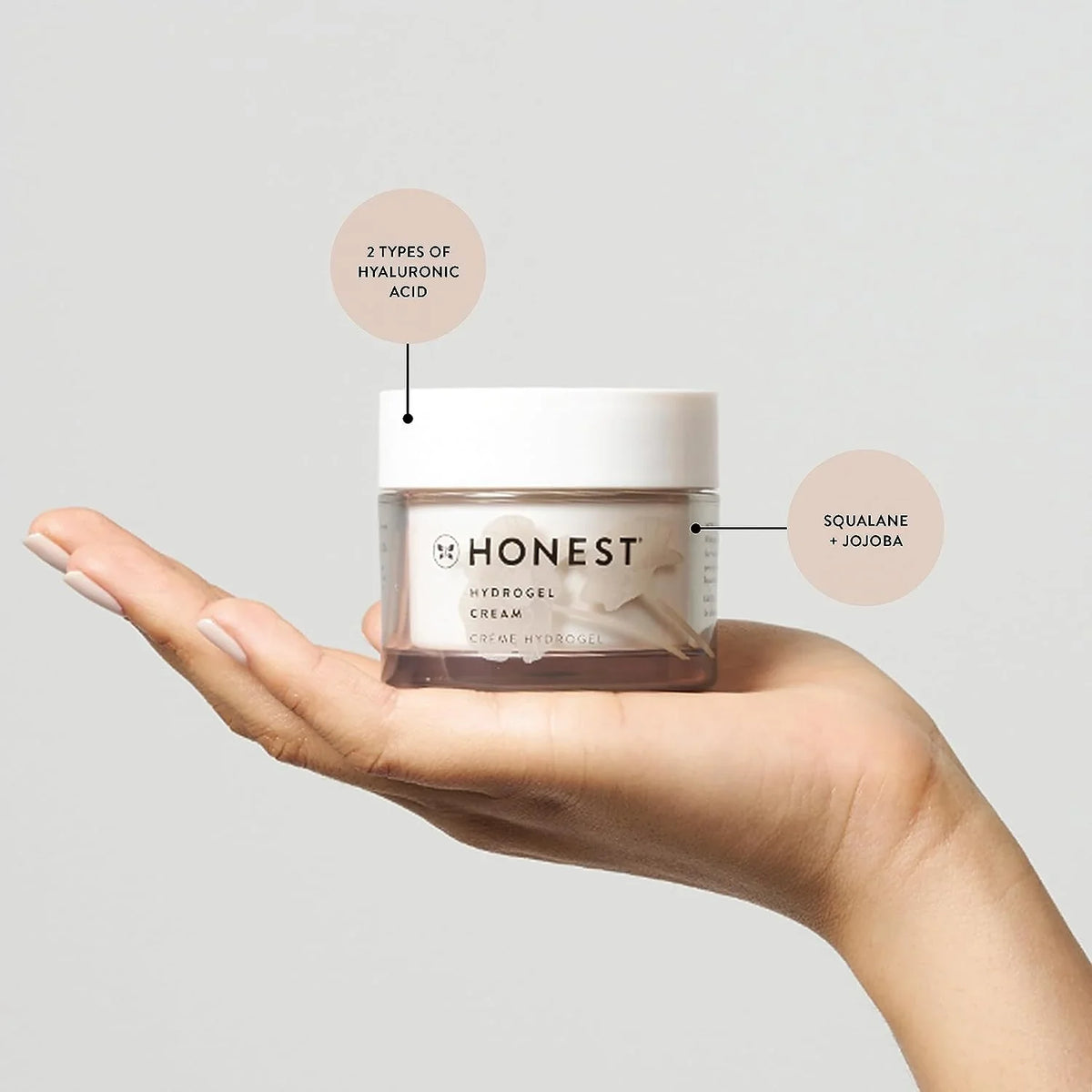 '- Cream 1.7 Honest Cream for oz Women Hydrogel by