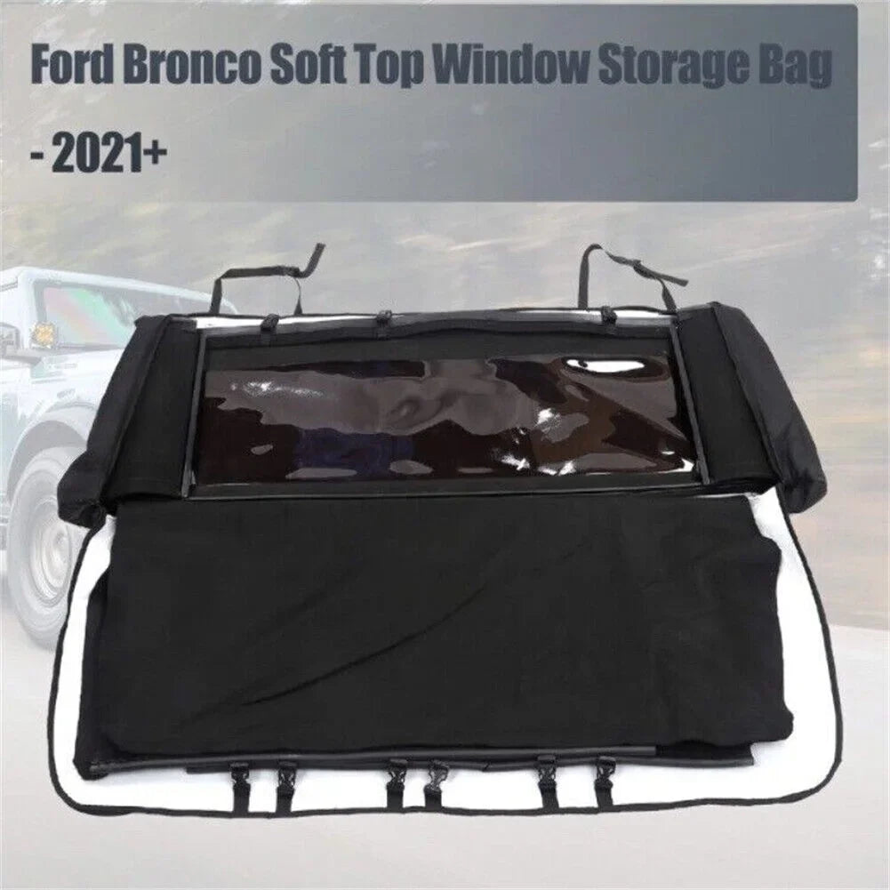 Storage Bag Bronco Window Soft 2021-2023 Top 600D Ford US 4-Door Accessories For