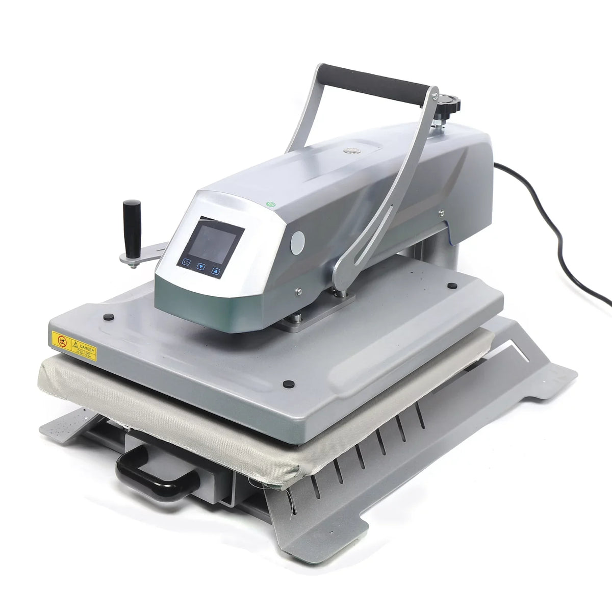1 Inch 1600W Press 16x20 Combo Aiqidi 3 Transfer T-Shirt Machine Heat in Machine Away Swing Machine Clothing Transfer Heat Printing Sublimation