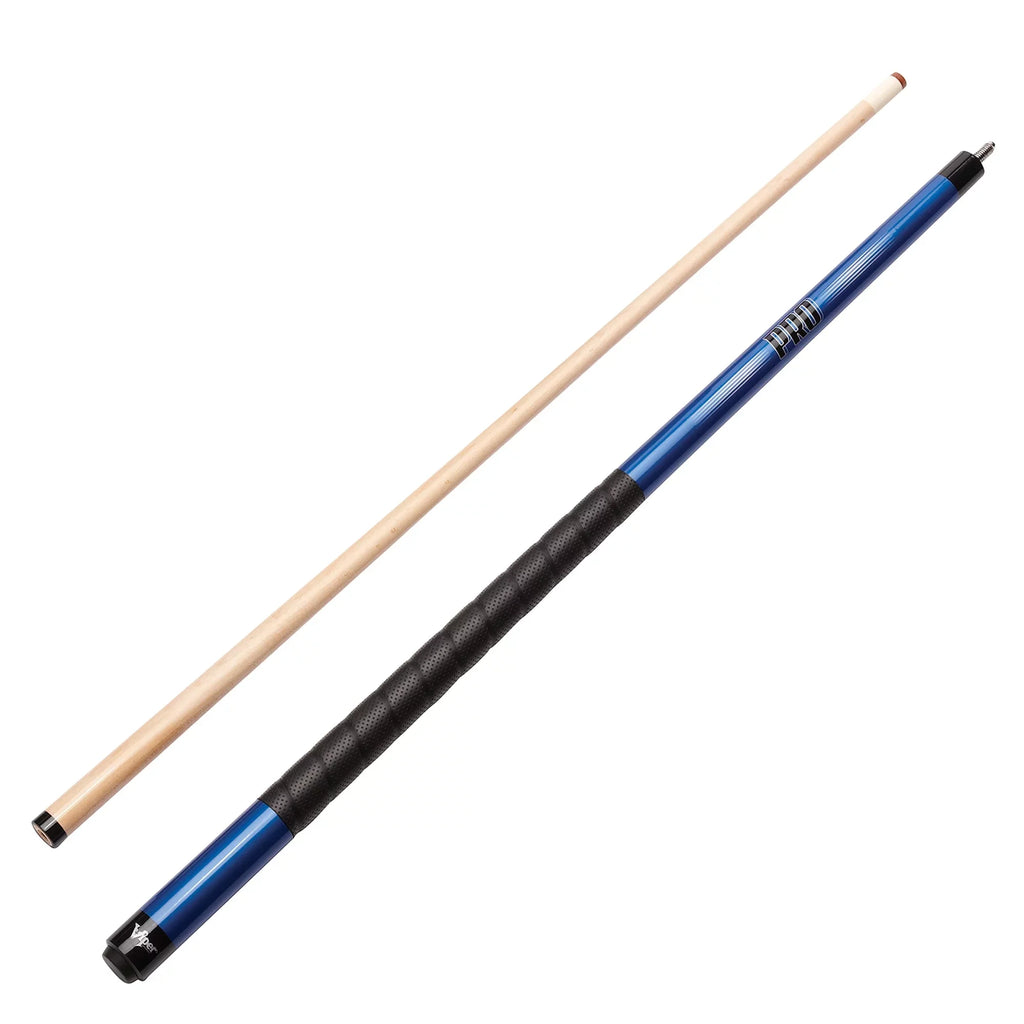 21 Blue, Ounce Cue, Billiard/Pool 58" Viper Pro 2 Grip Piece, Sure