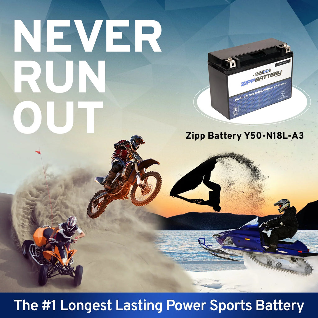 for Snowmobile 2006 Battery Arctic 260 (50-n18l-a3 570 Ah, Y50-n18l-a3 Bearcat Cca) Battery 12 Cat Zipp Volt,20