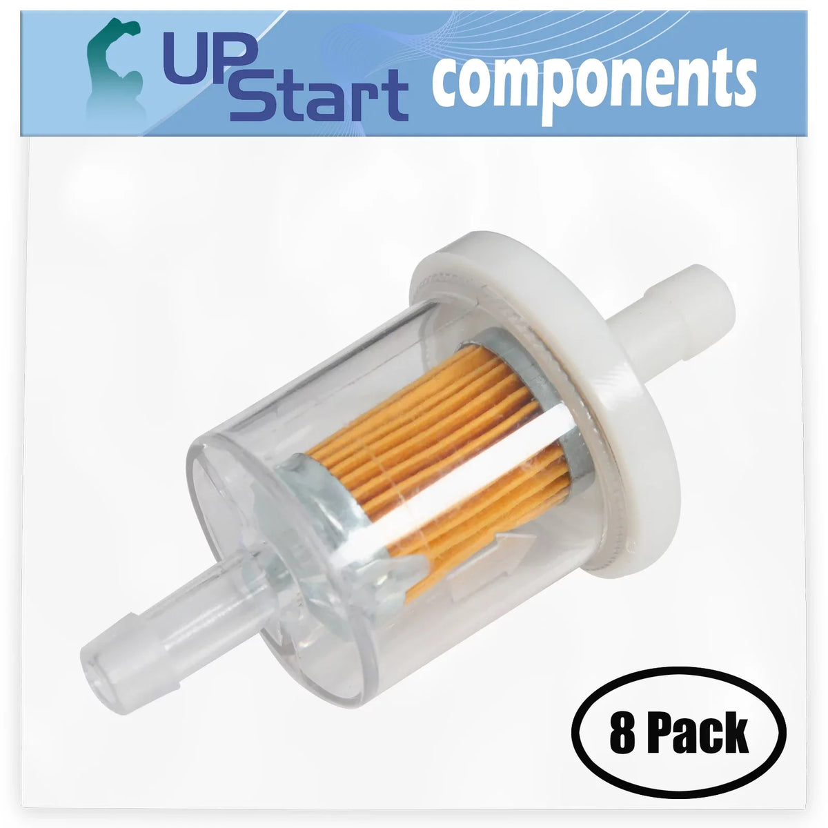 Fuel Compatible - Micron 14AA815K754 691035 Garden Replacement with Filter Filter (2009) Tractor 40 493629 for Fuel MTD 8-Pack