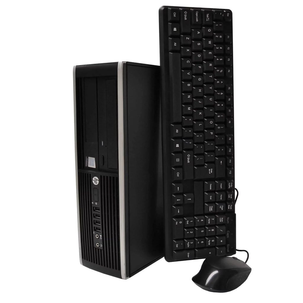 DDR3 ProDesk Home, USB and RAM, (Used PC, 4GB Computer Keyboard New) DVD, i3, 250GB HP Intel 10 Desktop HDD, 6200 Dual-Core Mouse WIFI, Windows - Like