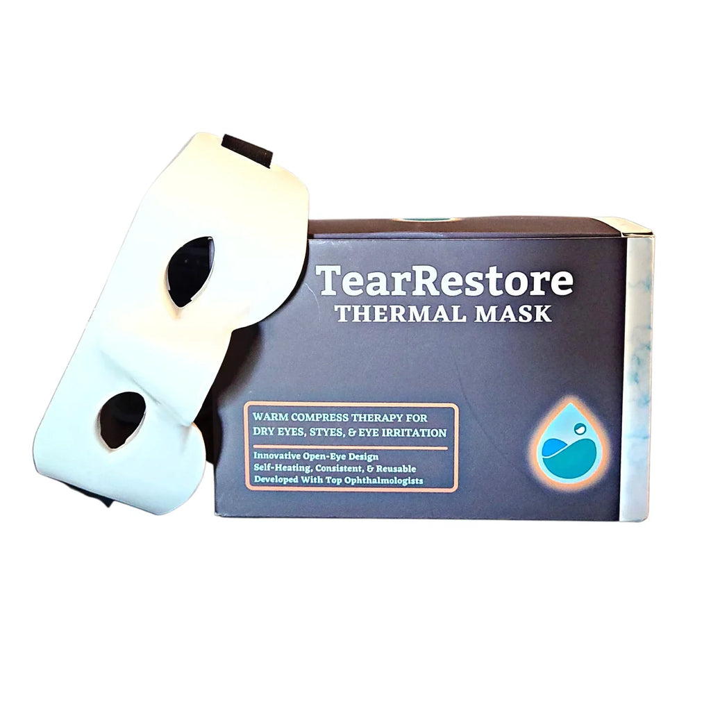 Restore Compress for Mask and Irritation Open-Eye Eyes, Warm Tear Styes, Dry