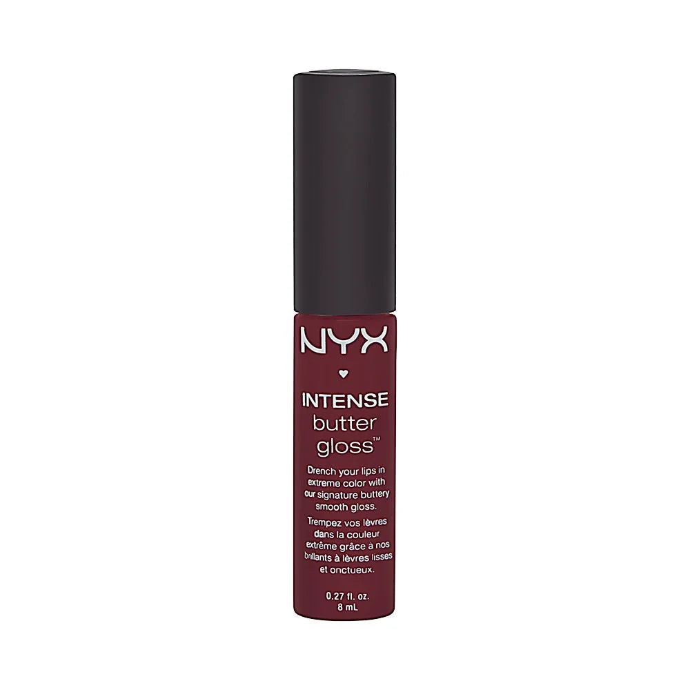 Nyx Intense Black Makeup Butter Gloss, Professional Cherry