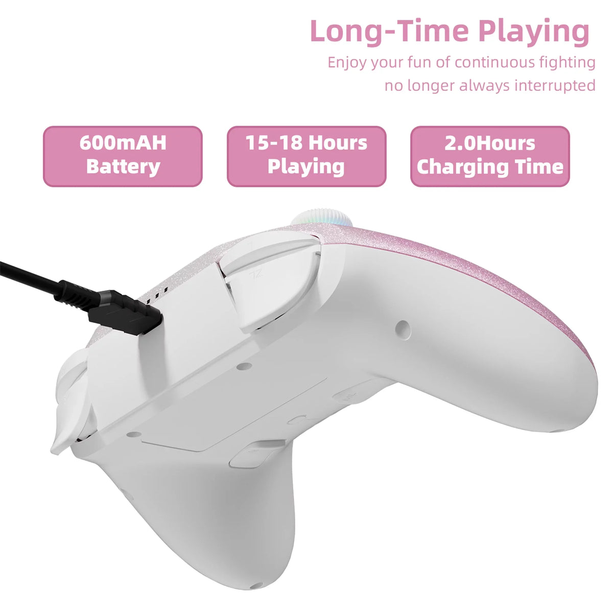 Pink Nintendo Wireless Violet Pokémon Switch Switch/OLED/Lite, Upgraded PC/IOS/Android/Steam for Game Pro for Controller and Switch Remote Disc
