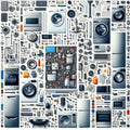 ASSEMBLY - Part DC97-19650J Samsung CONTROL OEM WF500 S.PANEL