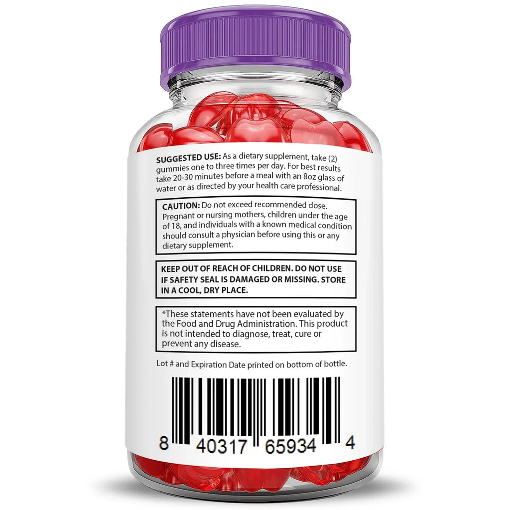 Extreme 120 Pure Supplement Gummies Dietary Keto Gummys Pack) (2 Slim ACV 2000mg