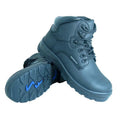 Poseidon Black Work Men's 8.5 Waterproof Comp Boot Toe - 6 Hiker in. Size