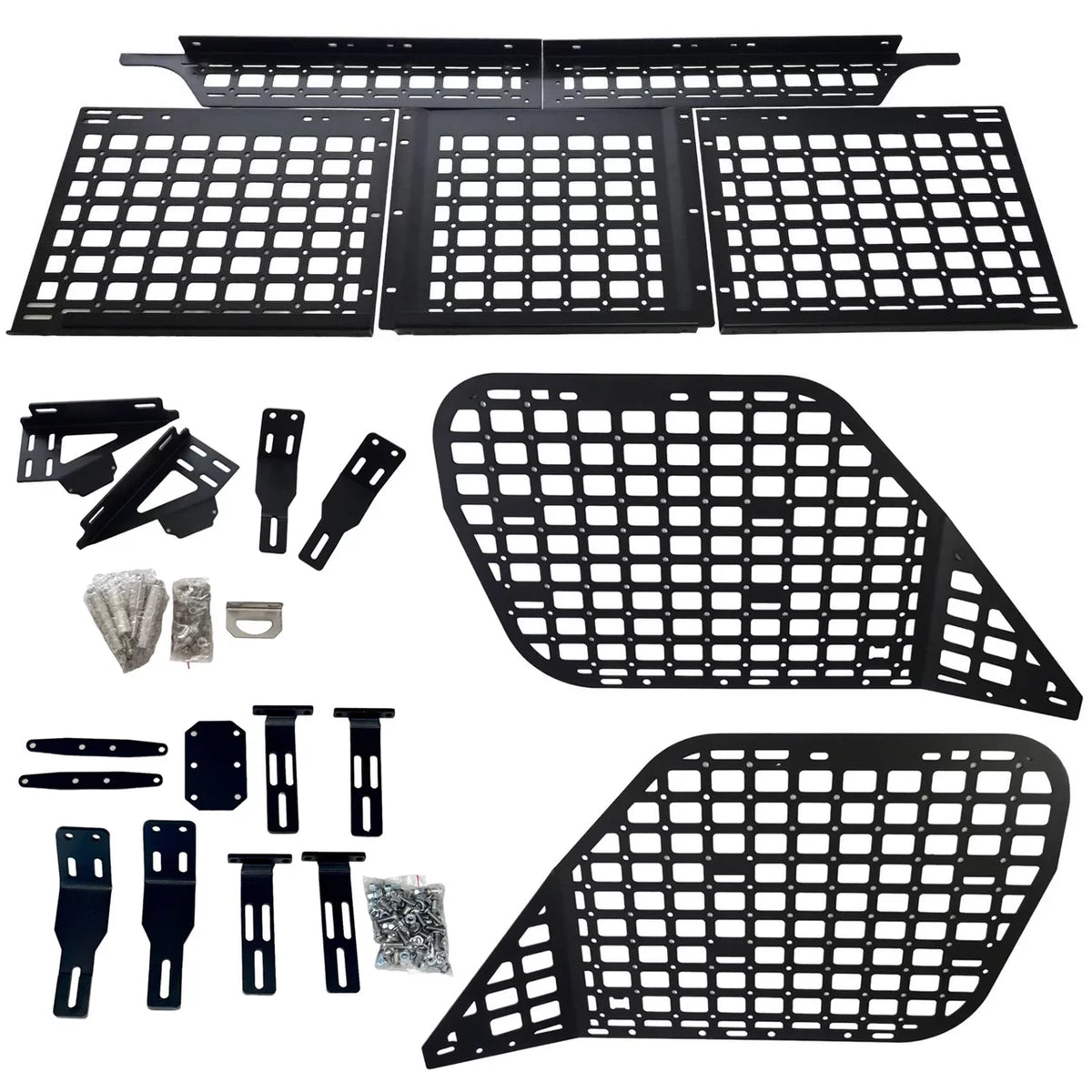 Black BAKOD Storage MSW100 Set Molle Shelf Toyota MSPS100 Window 4Runner 2010-2023 for Panel