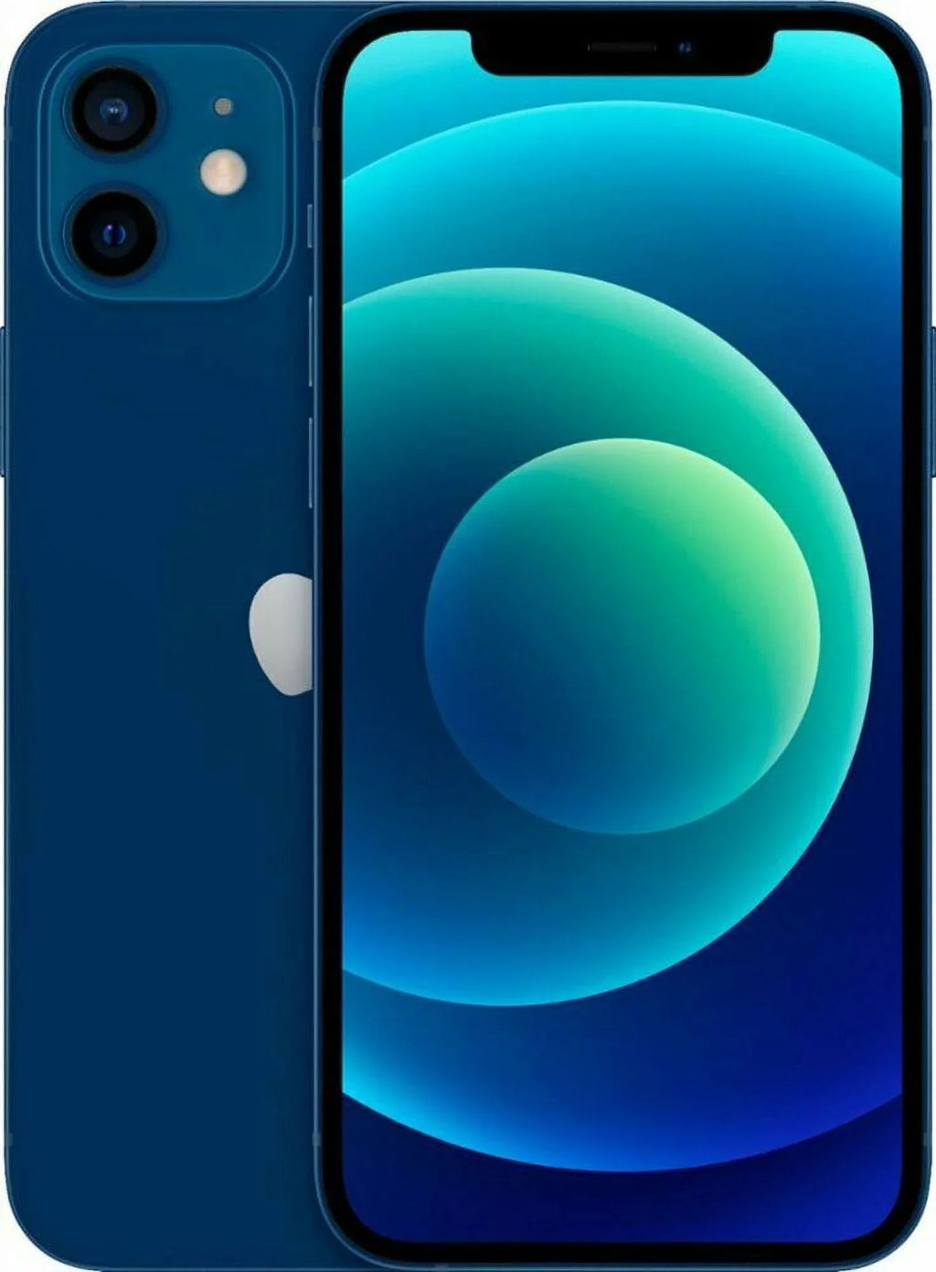 (Refurbished) Restored Apple 12 64GB iPhone (T-Mobile 6.1" A2172 Blue Smartphone Only)