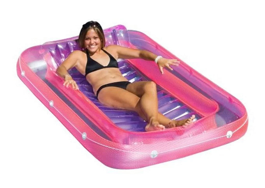 Suntan Pack) Swimline Box) 71" 9052 Float (Open (6 Tub Pool Inflatable Lounge