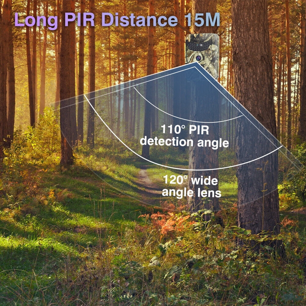 1080P, Wildlife Security, Hunting Included) Trail Card NOT Camera Monitor, Camera,DFITO Infrared Farm Waterproof Trail Wildlife (SD 12MP, Monitoring, Home Monitor, Hunting