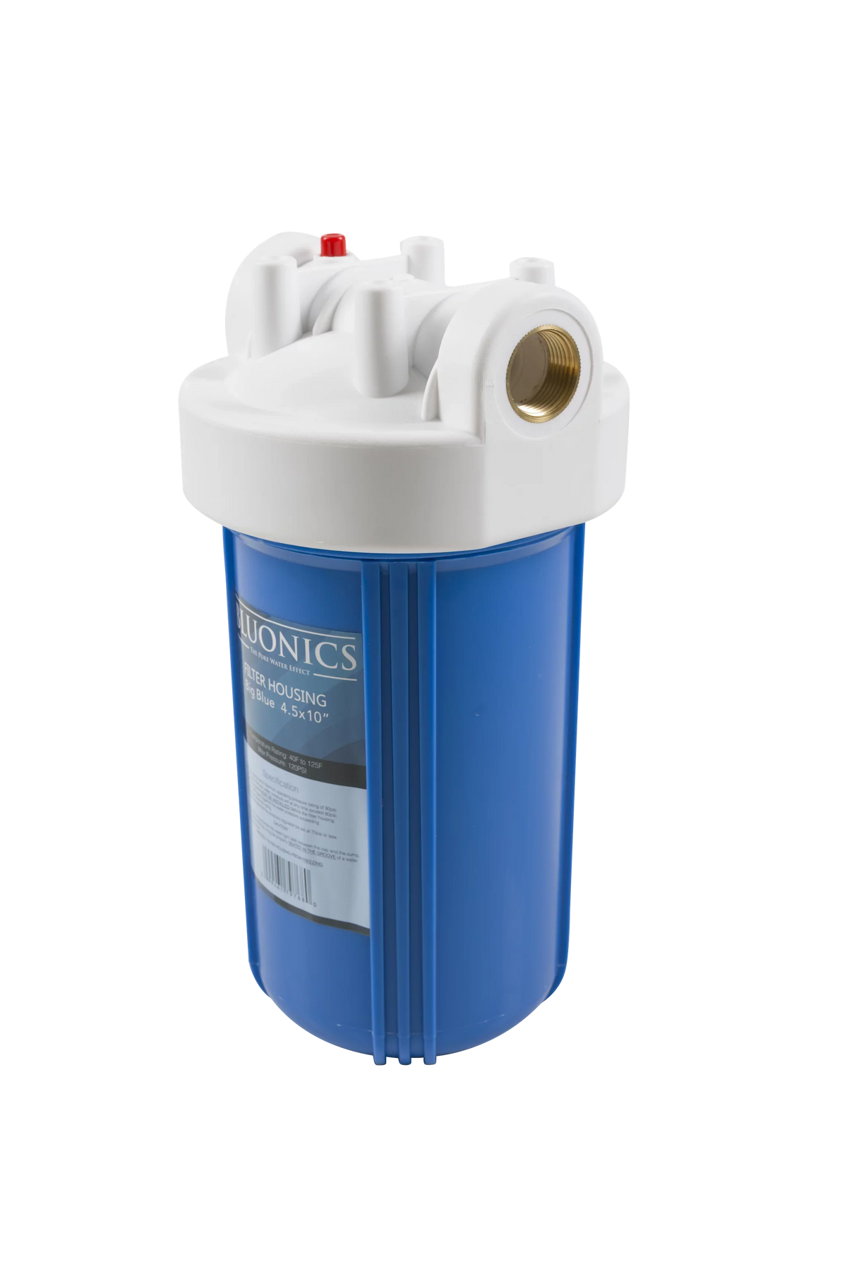 and Iron, Cartridge Undissolved Sediment Sediment Bluonics Sand, for House Blue Micron 10" Big Filter Whole 5 Rust, Dirt, with Water Particles