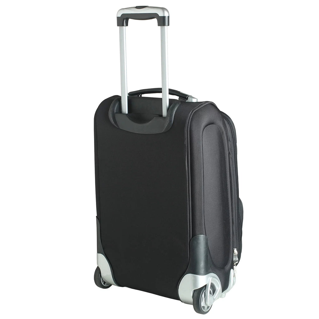 MOJO Softside Suitcase Los Lakers 21" Black Rolling Carry-On Angeles