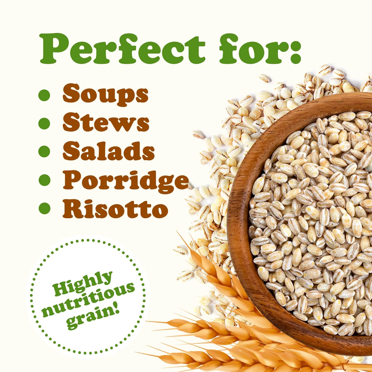 Barley, by Raw Kosher, 25 Vegan, — Food to Pearled Live — Pounds