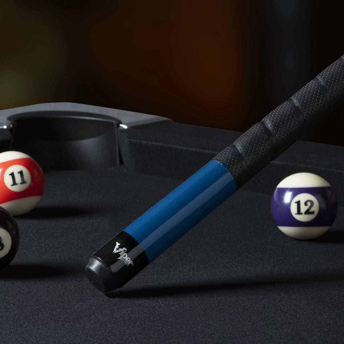 21 Blue, Ounce Cue, Billiard/Pool 58" Viper Pro 2 Grip Piece, Sure