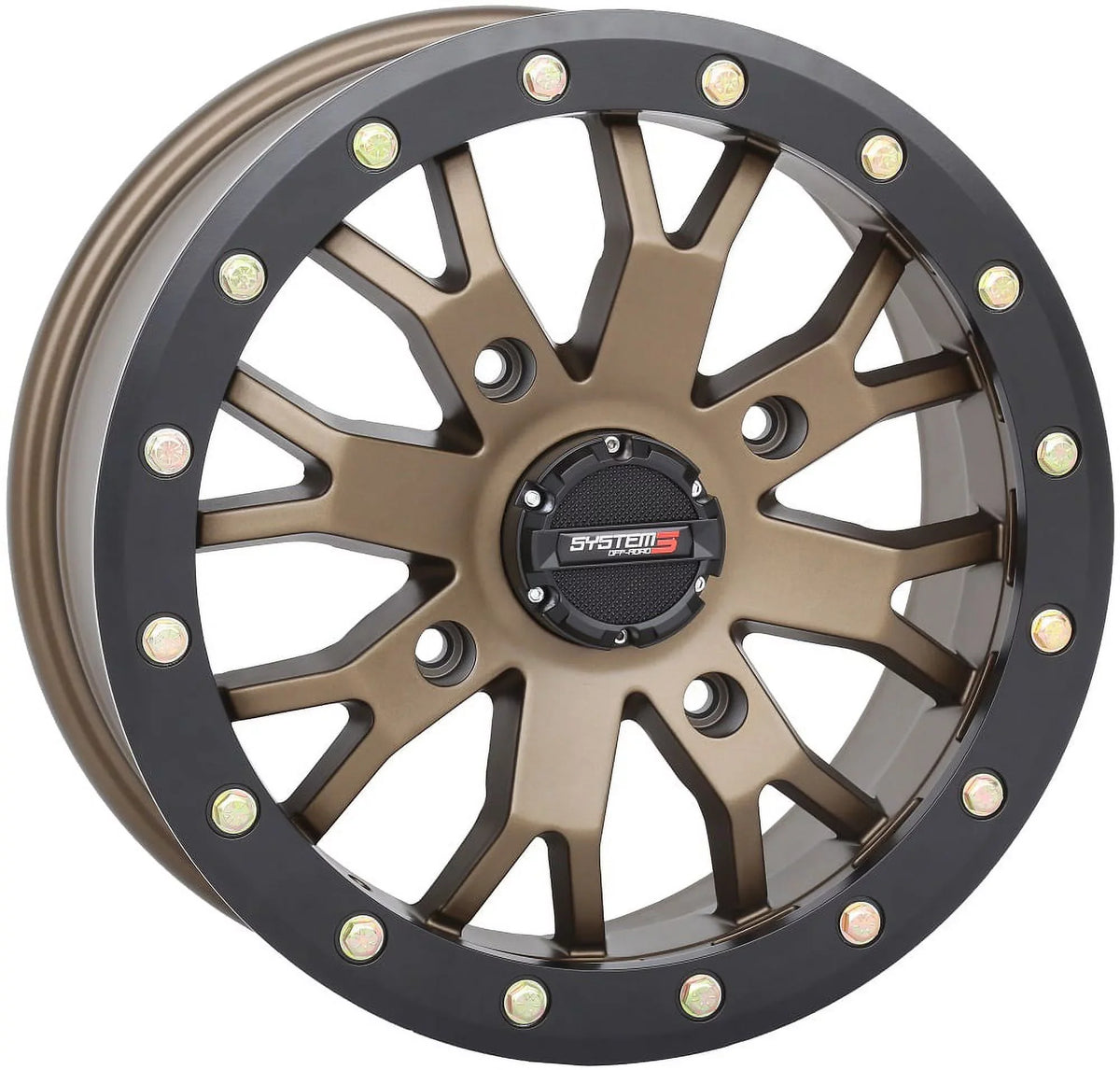 Saw Commander System Tires 32" 3 Bronze Renegade Outlander Maverick SB-4 2.0 Wheels 15" Defender Trail Can-Am (6+1)