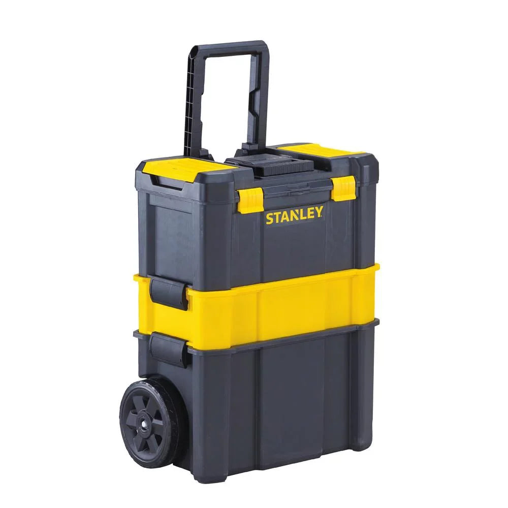 3-In-1 Rolling Detachable Tool Stanley In Mobile 18.85 x 24.78 x 10.63 Box Lockable
