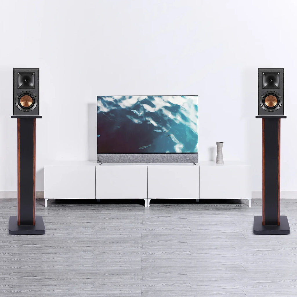 Speaker 2x28" Multimedia Monitor Theater Home Speaker Stand Studio Holder Stands