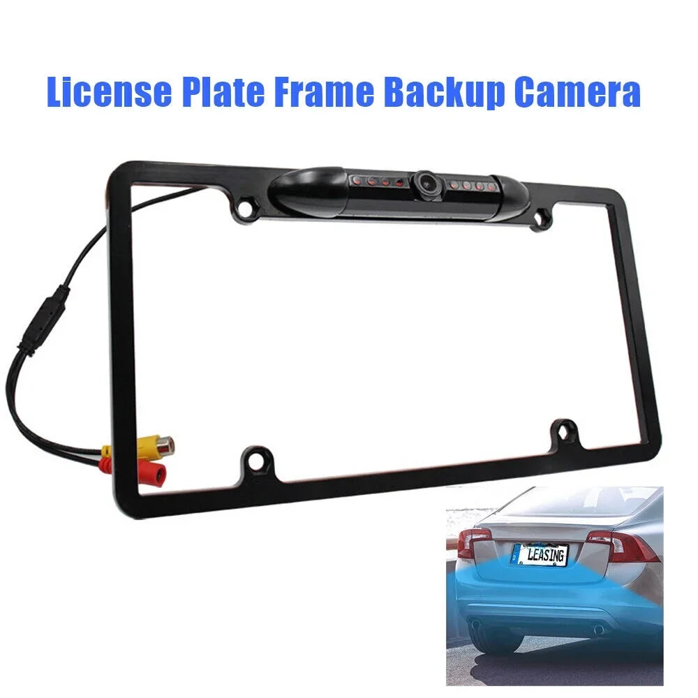 Camera Backup Vision Car Night - License View Plate Frame Rear