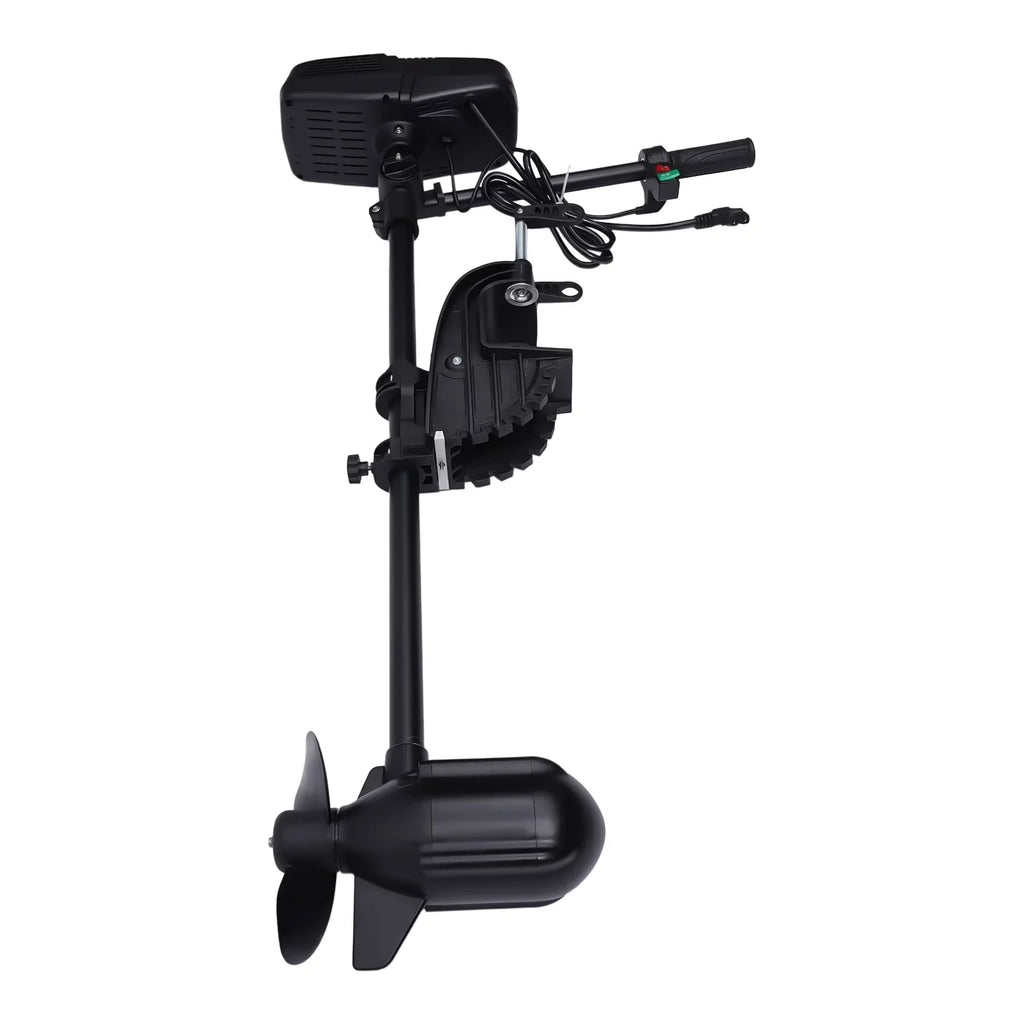 Trolling 2300RPM LED Rotatable Motor 48V Electric 360° Brushless Display Boat Motor Outboard Motor Engine Fishing 1400W Aiqidi