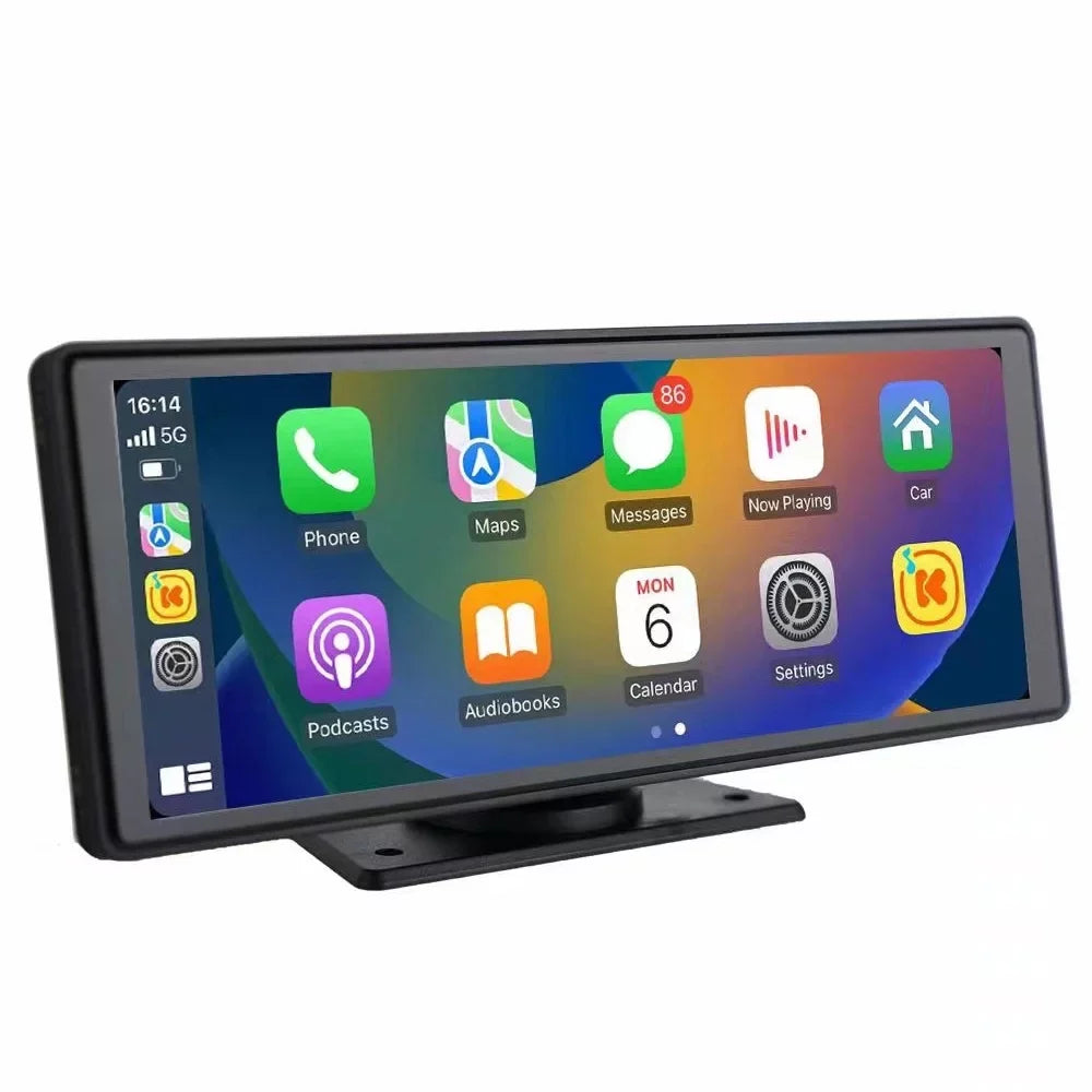 Front and Multi Car Dual ammoon Rear AUX Car Recorder Mobilephone Cameras, language Video Control Console, BT
